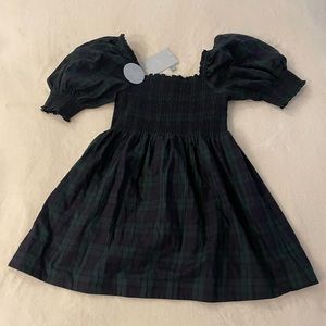 Hill House Home Athena Nap Dress in Blackwatch Tartan size Small